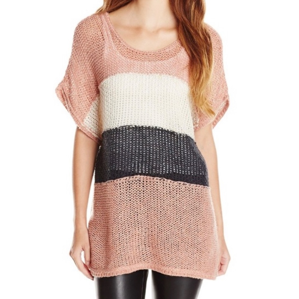 Wildfox Couture Estate Stripe Sweater Tunic